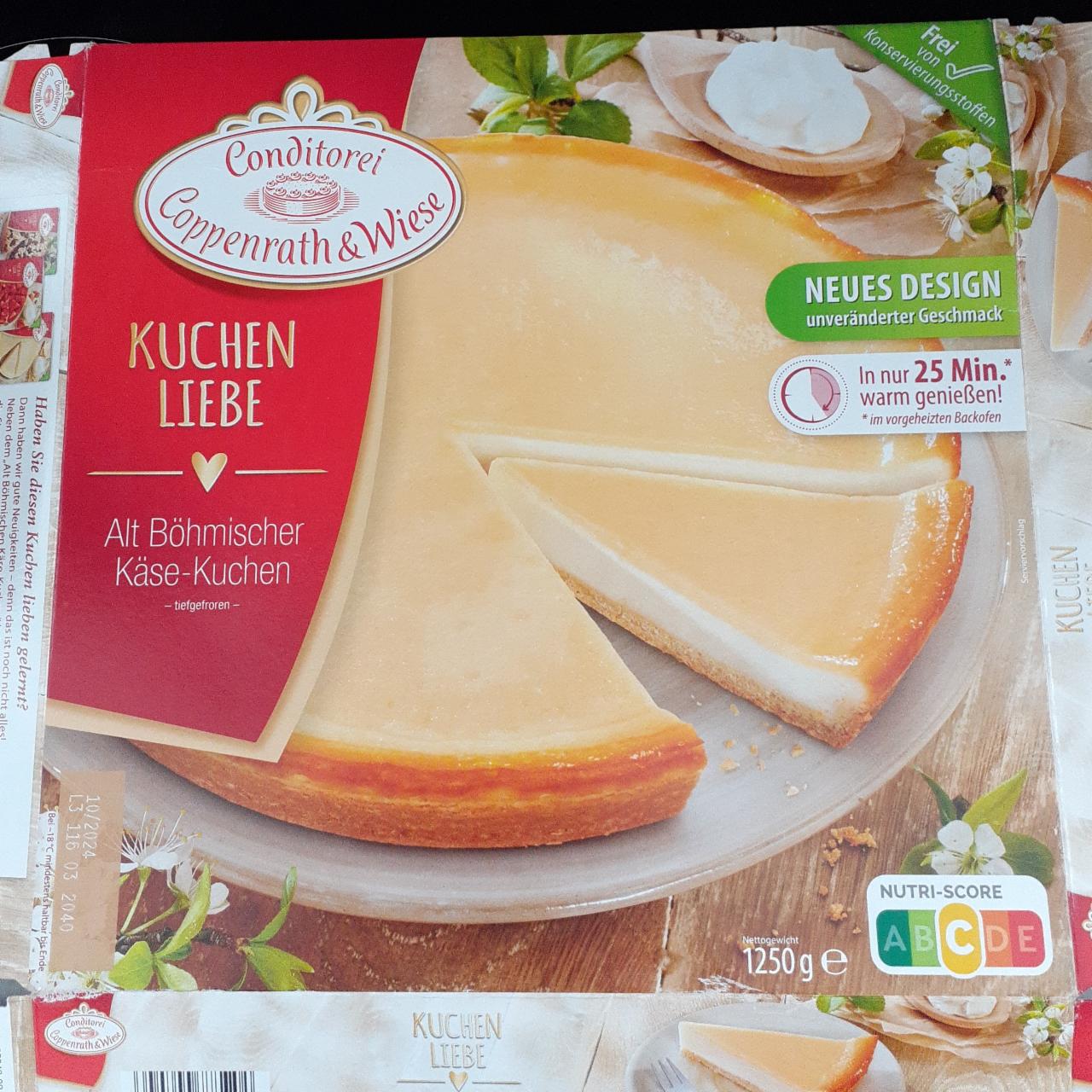 Fotografie - Alt Böhmischer Käse-Kuchen Conditorei Coppenrath & Wiese
