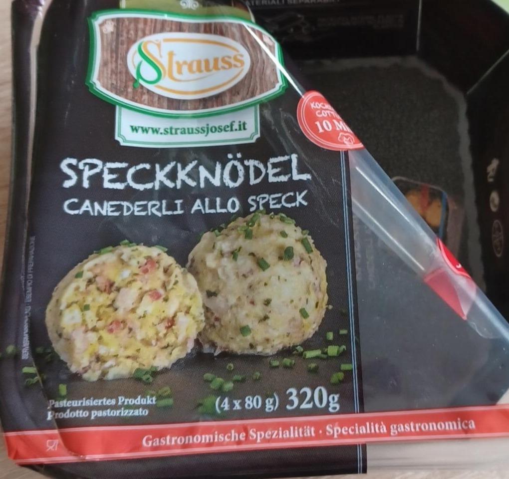 Fotografie - Speckknödel Canederli allo Speck Strauss