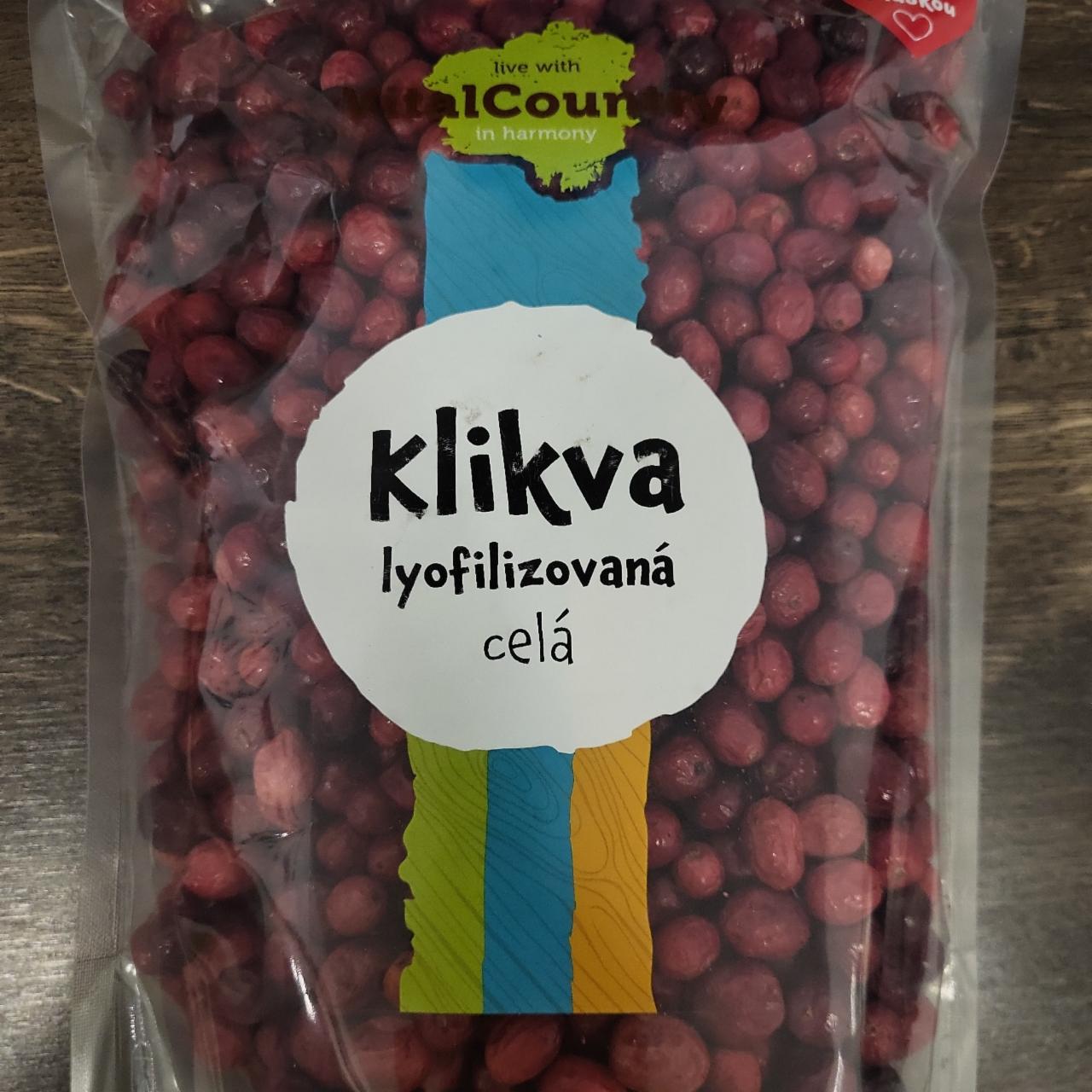 Fotografie - Klikva lyofilizovaná celá VitalCountry