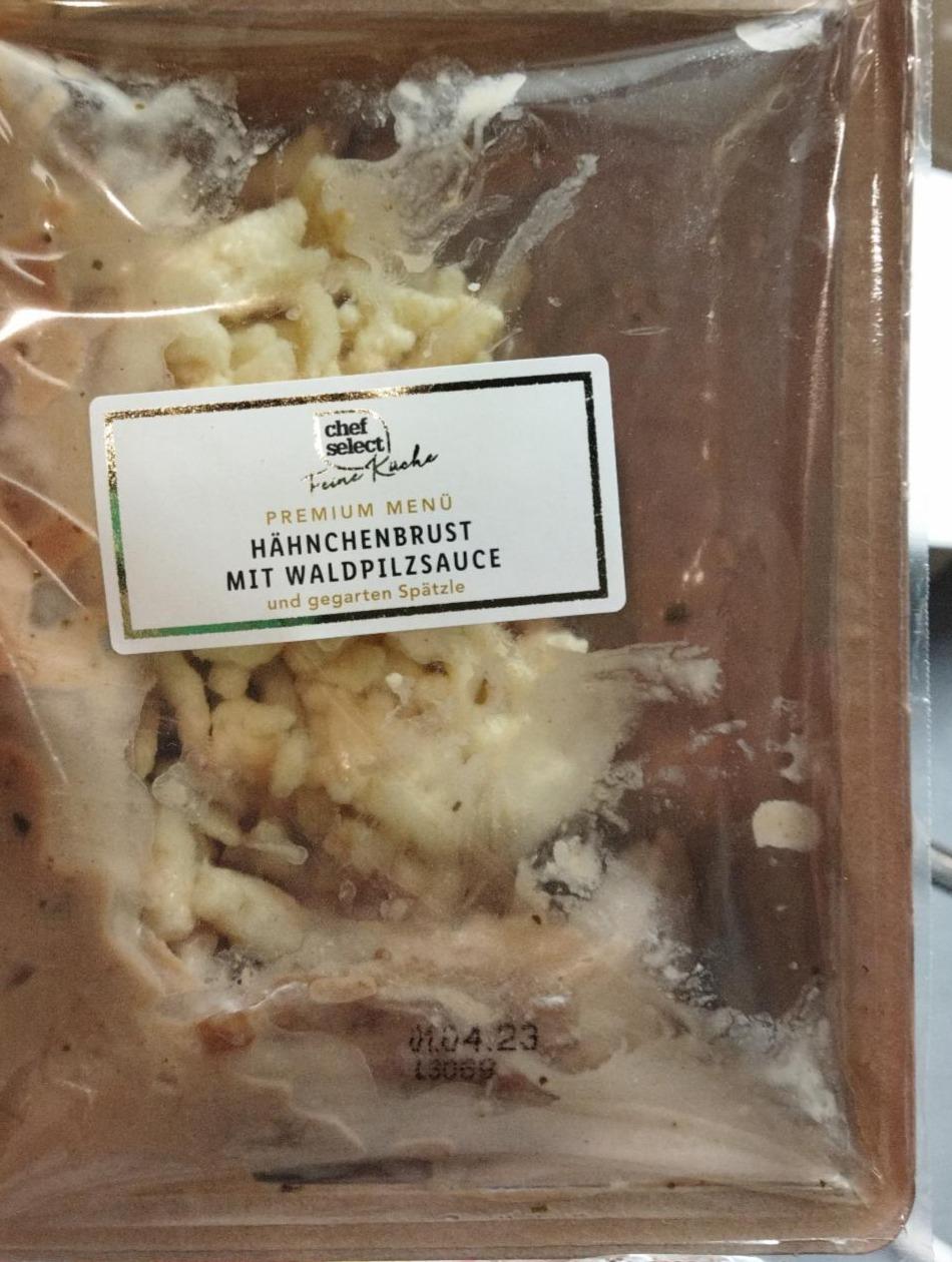 Fotografie - Hähnchenbrust mit Waldpilzsauce Chef Select