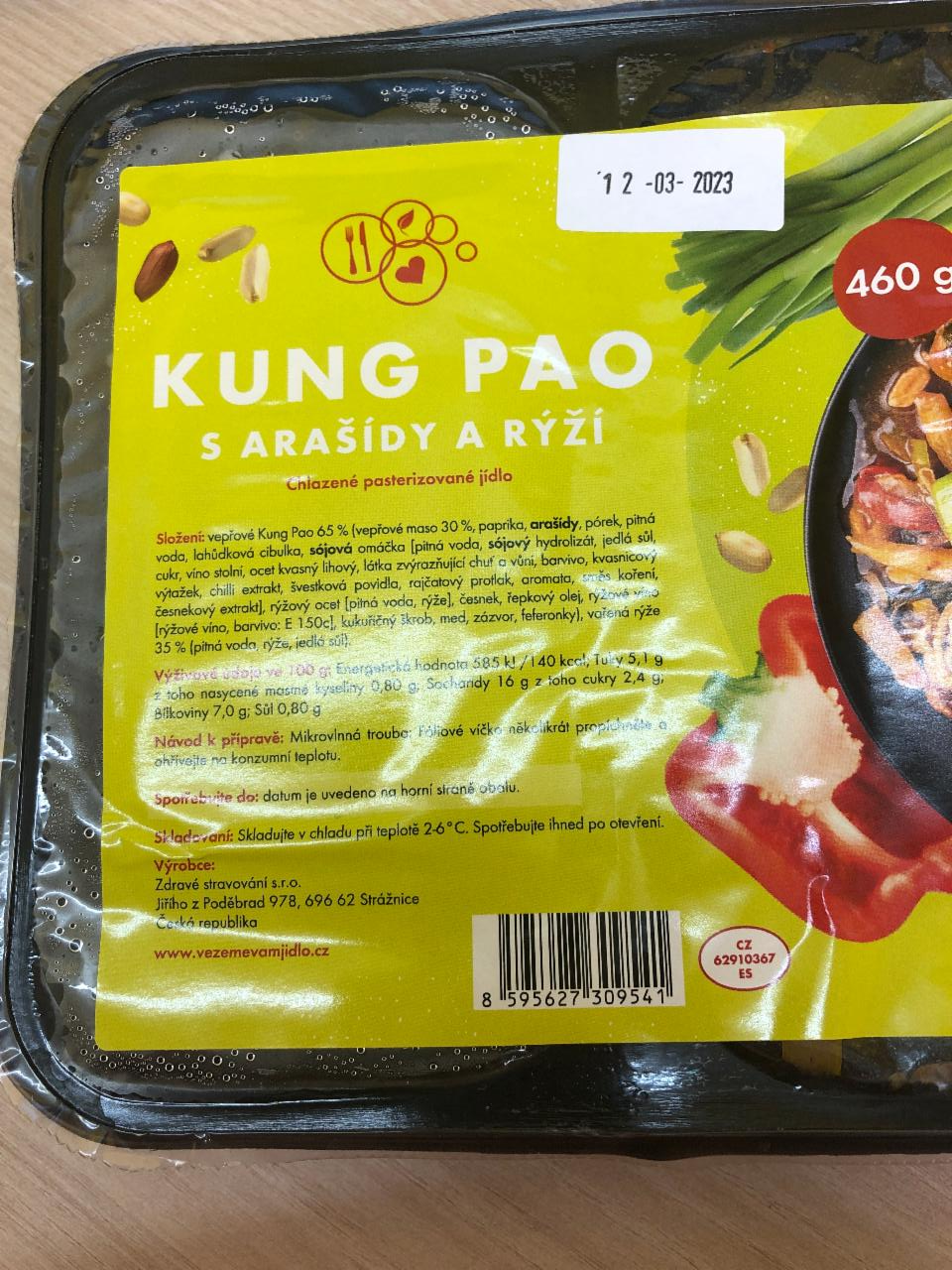 Fotografie - Kung pao s arašídy a rýží Zdravé stravování
