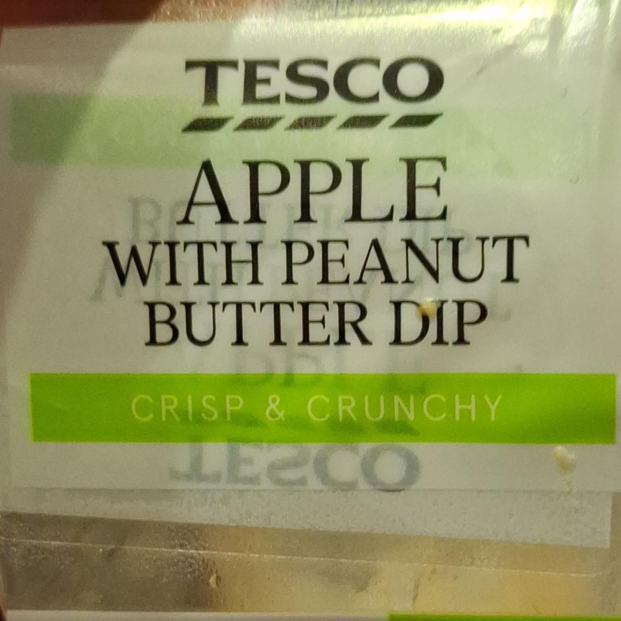 Fotografie - Apple with peanut butter dip Tesco