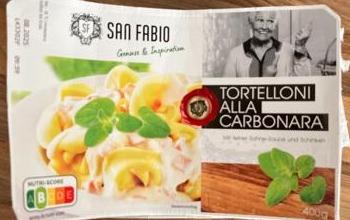 Fotografie - Tortelloni alla carbonara San Fabio