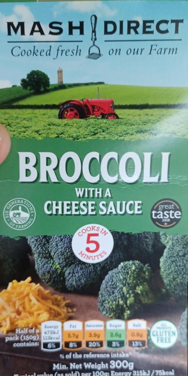 Fotografie - Broccoli with a Cheese Sauce Mash Direct