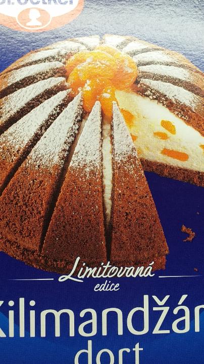 Fotografie - Kilimandžáro dort Dr.Oetker