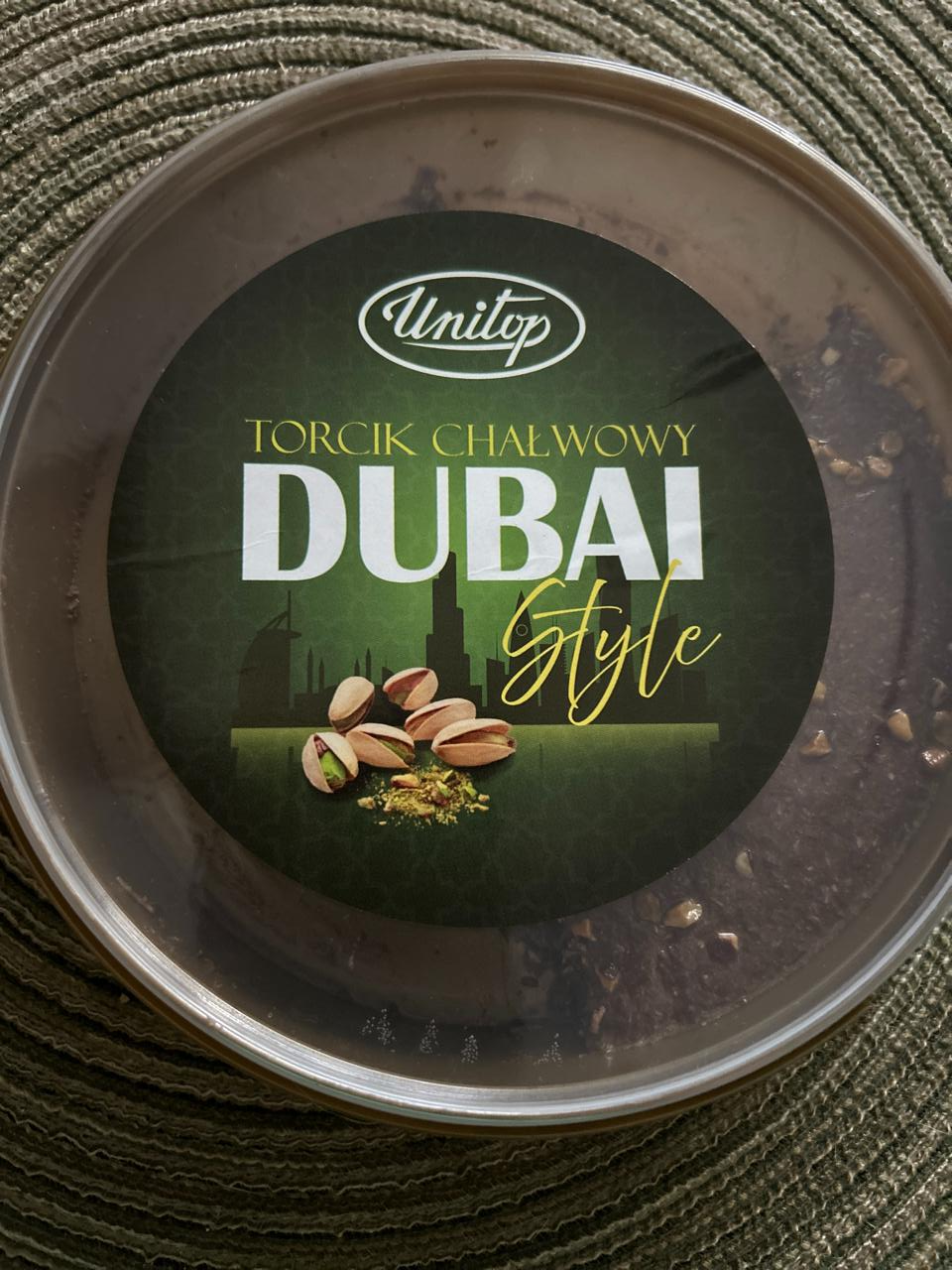 Fotografie - Torcik chałwowy dubai style Unitop