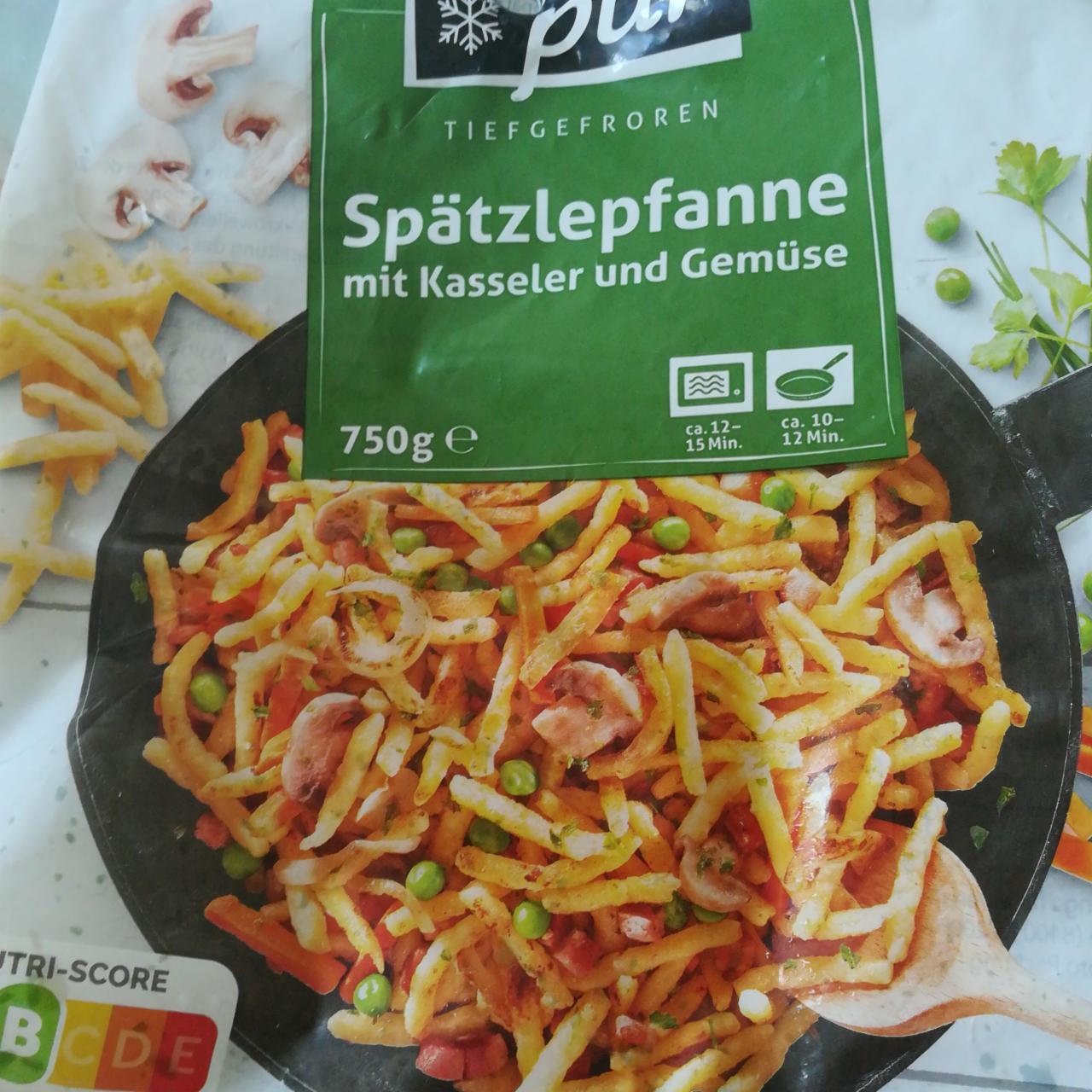 Fotografie - Spätzlepfanne mit Kasseler und Gemüse Genuss pur