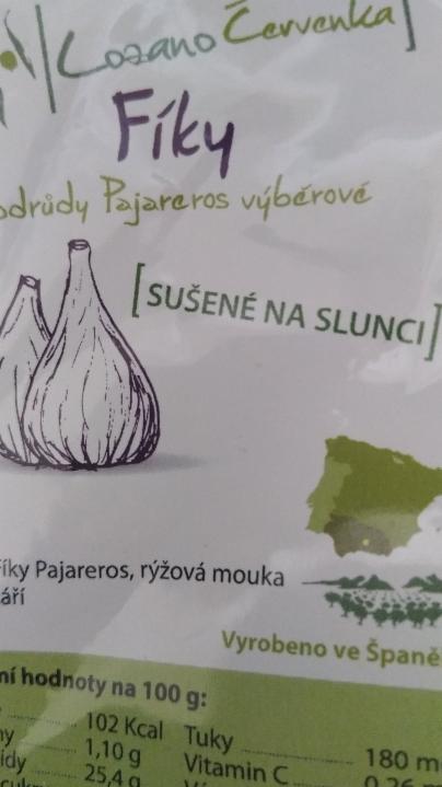 Fotografie - Fíky sušené Lozano