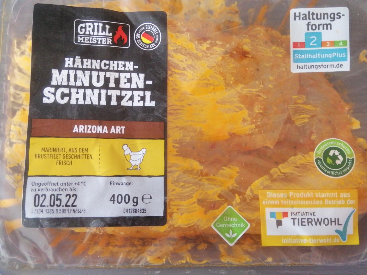 Fotografie - Hähnchen Minutenschnitzel Arizona art