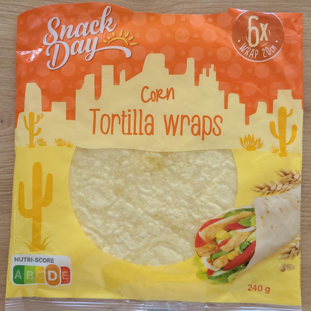 Fotografie - Corn tortilla wraps Snack Day
