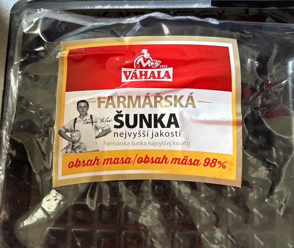 Fotografie - Farmářská šunka Váhala