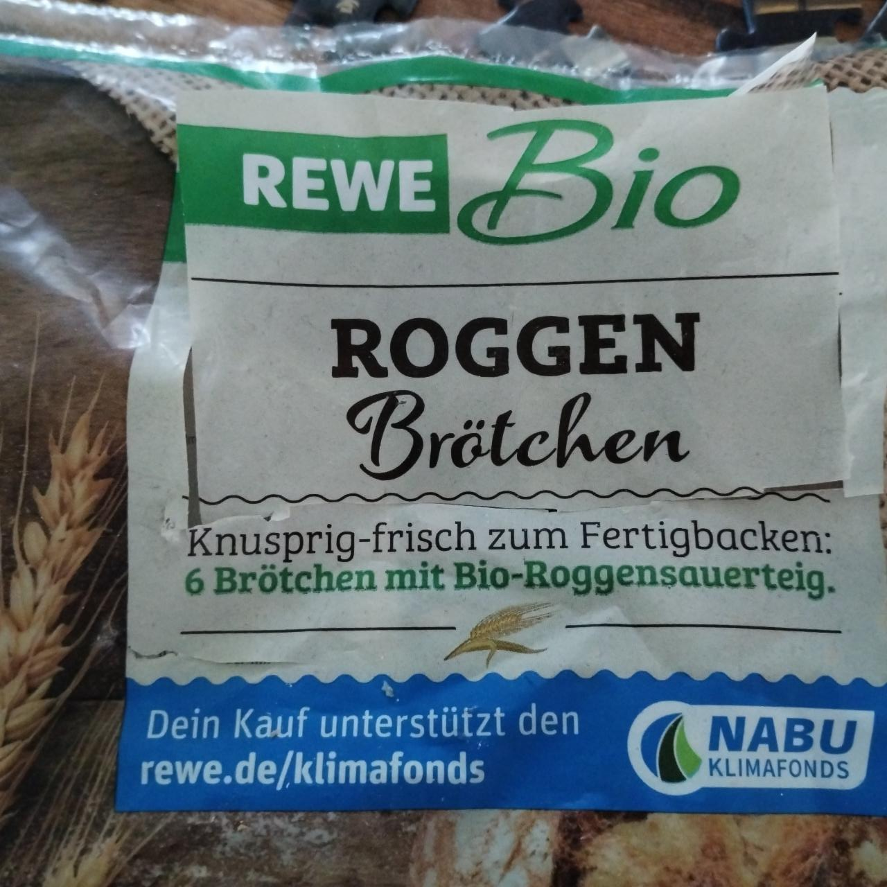 Fotografie - Roggen Brötchen Rewe Bio