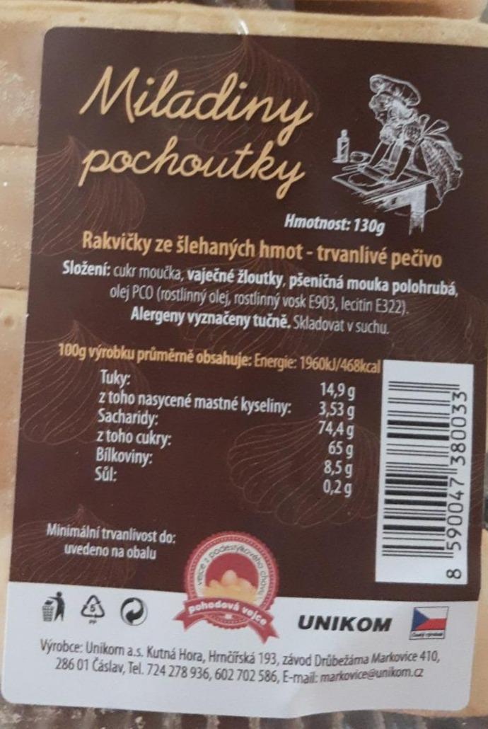 Fotografie - Rakvičky ze šlehaných hmot Miladiny pochoutky