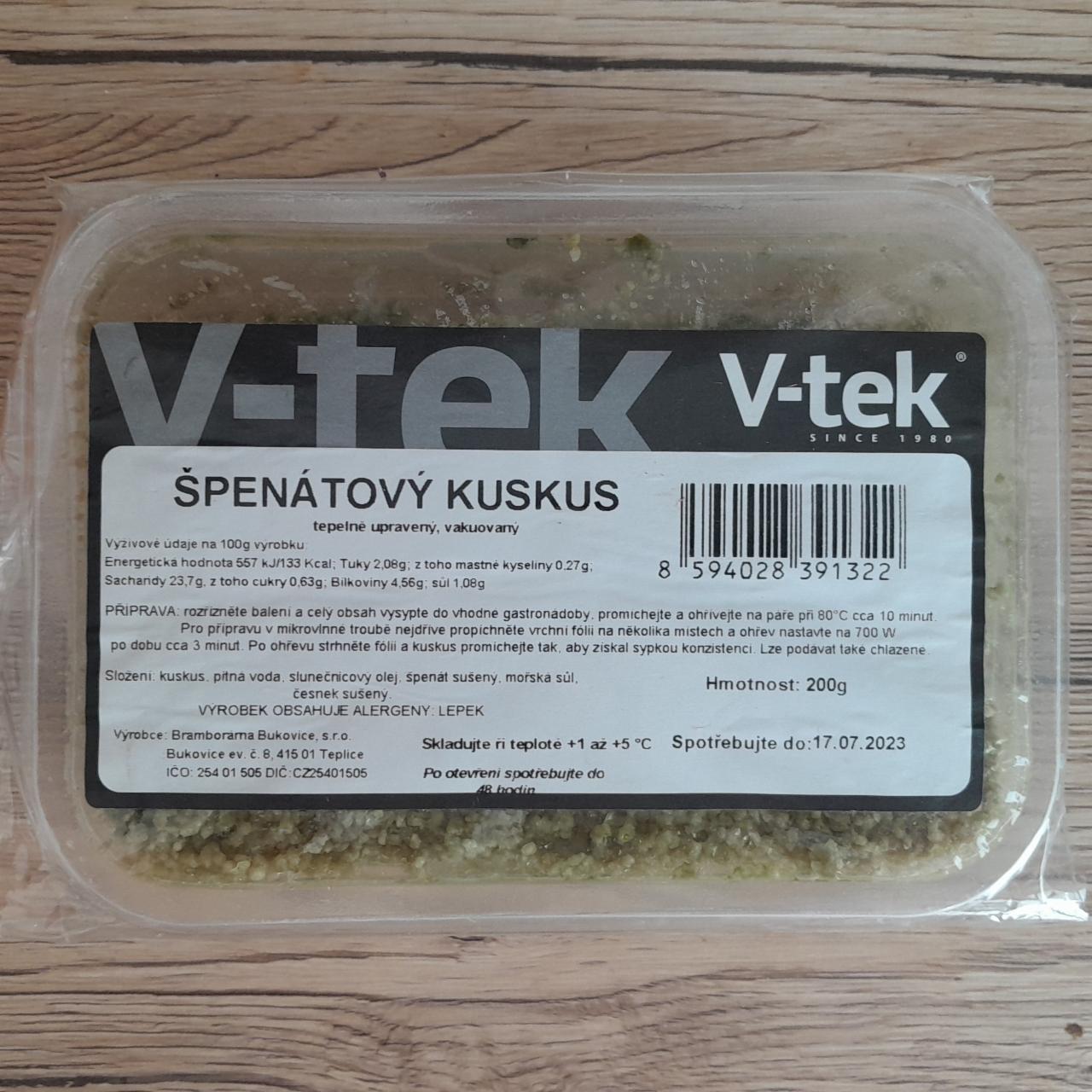 Fotografie - Špenátový kuskus V-tek