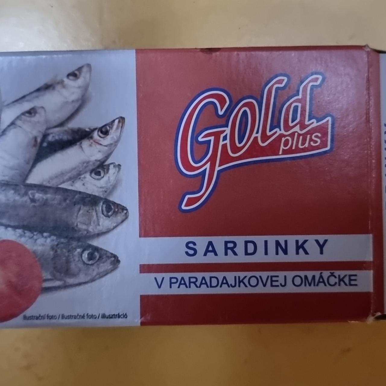 Fotografie - Sardinky v rajčatové omáčce Gold plus