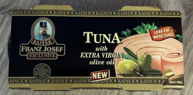Fotografie - Tuna with extra virgin olive oil less fat Kaiser Franz Josef