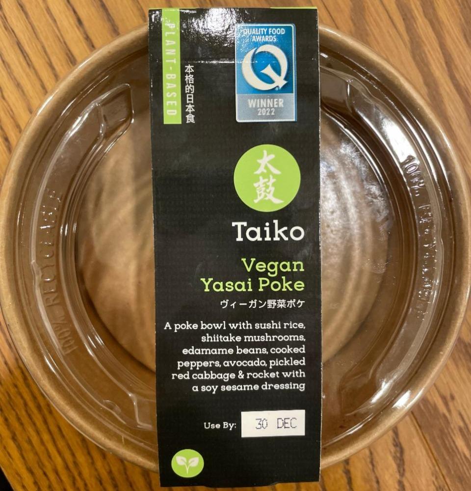 Fotografie - Vegan Yasai Poke Taiko