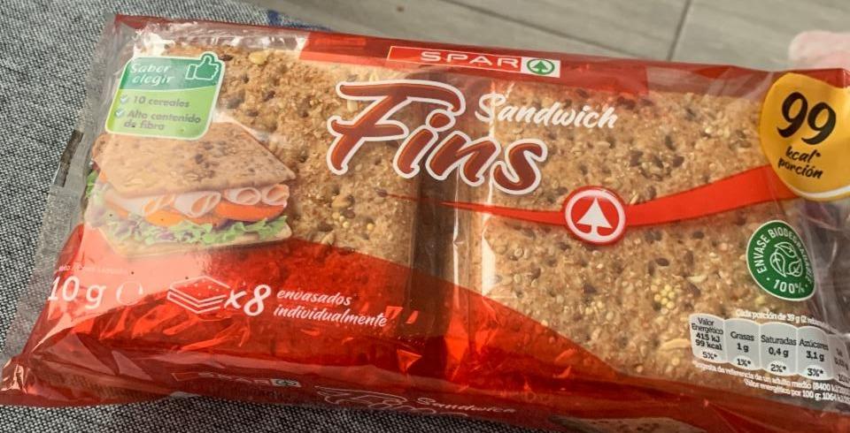 Fotografie - Sandwich Fins Spar