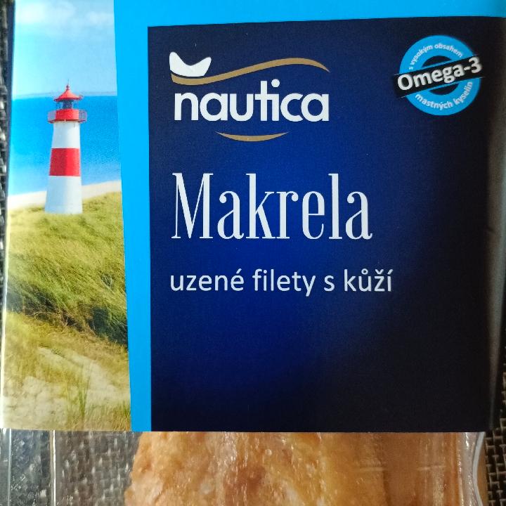Fotografie - Makrela uzené filety s kůží Nautica
