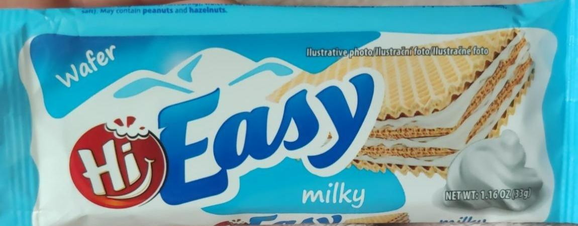 Fotografie - Wafer milky HiEasy
