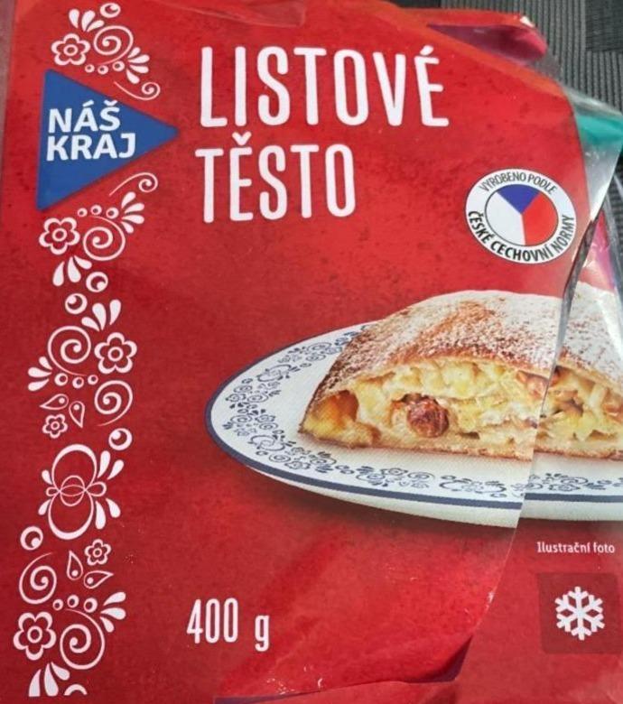 Fotografie - Listové těsto Náš kraj