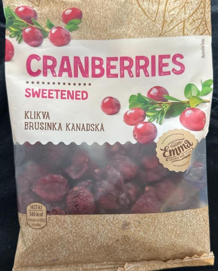 Fotografie - Cranberries sweetened Emma Grown For Good