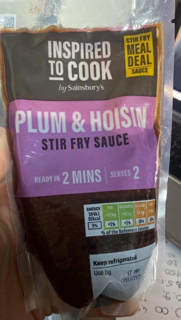 Fotografie - Plum & hoisin stir fry sauce by Sainsbury's