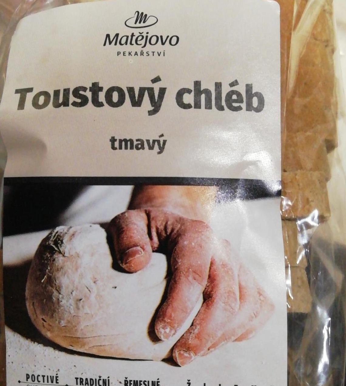 Fotografie - Toustový chléb tmavý Matějovo pekařství