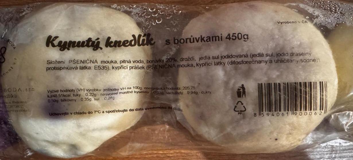 Fotografie - Kynuté knedlíky s borůvkami Gastro Svoboda