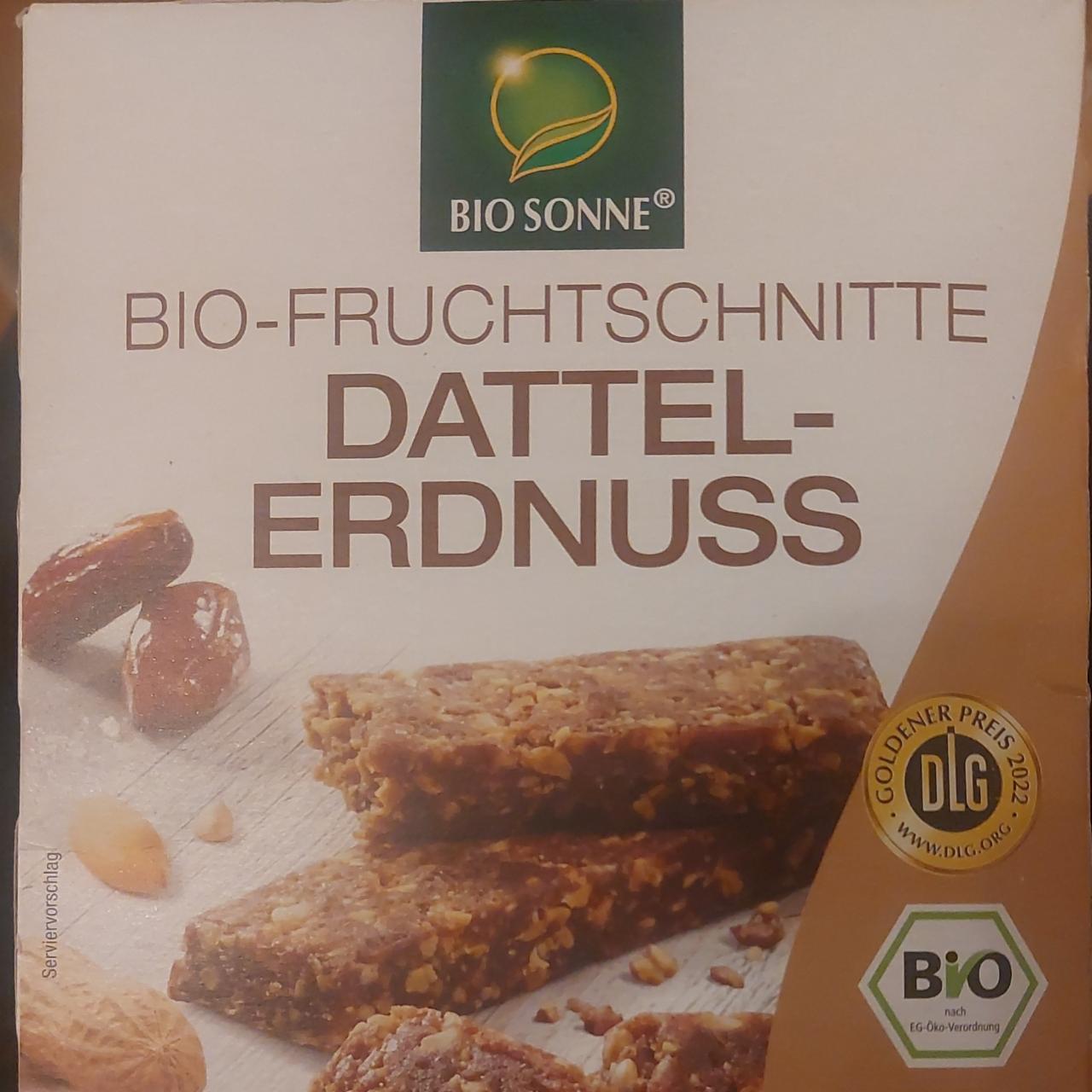 Fotografie - Bio ovocné řezy Datle-Arašídy Bio Sonne