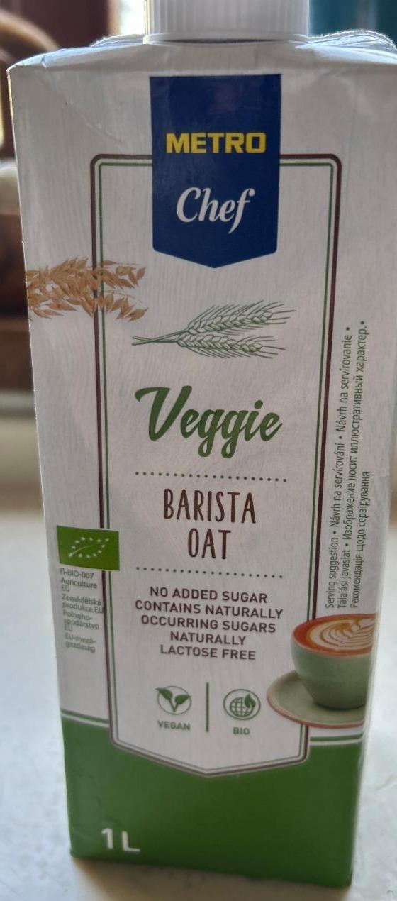 Fotografie - Veggie Barista Oat Metro Chef