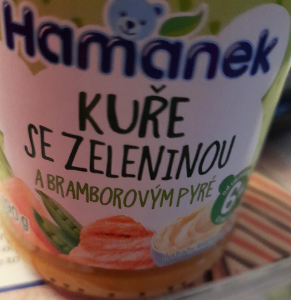 Fotografie - Kuře se zeleninou a bramborovým pyré Hamánek