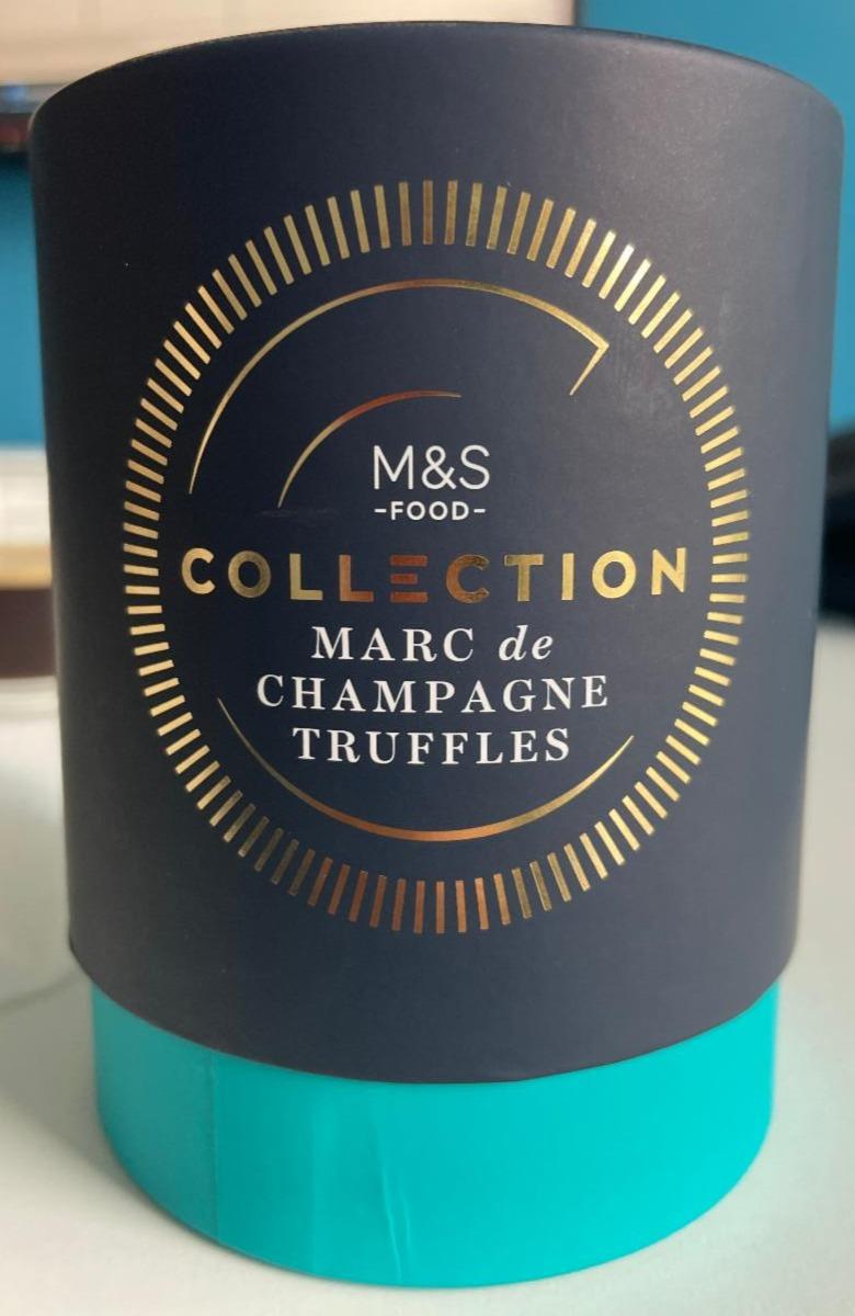 Fotografie - Marc de Champagne Truffles M&S Food