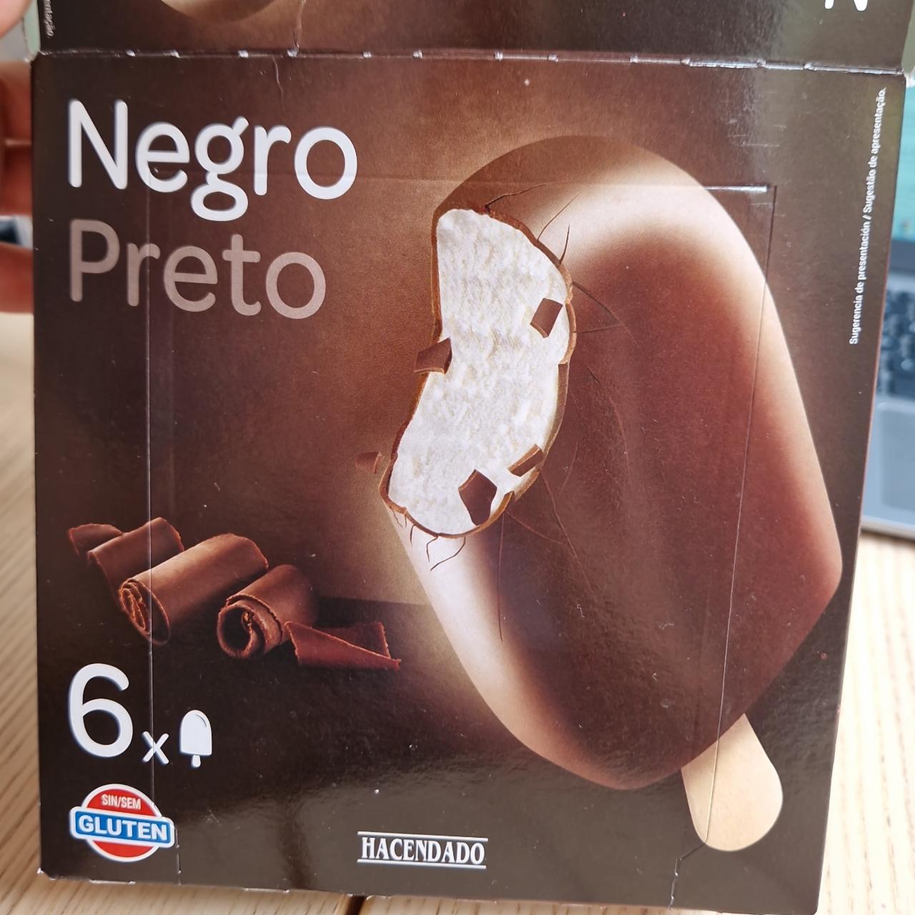 Fotografie - negro preto helado Hacendado