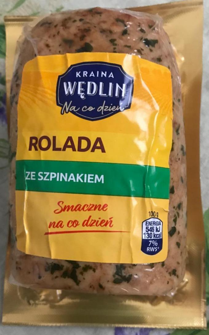 Fotografie - Rolada ze szpinakiem Kraina Wędlin