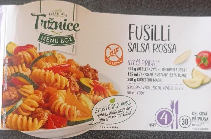 Fotografie - Fusilli salsa rossa Albertova Tržnice