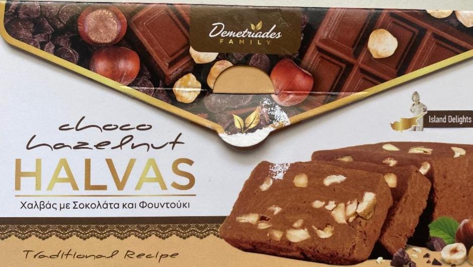 Fotografie - choco hazelnut halvas