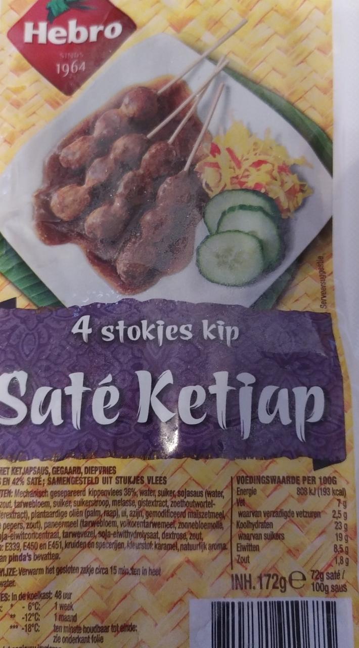 Fotografie - Saté Ketjap Hebro