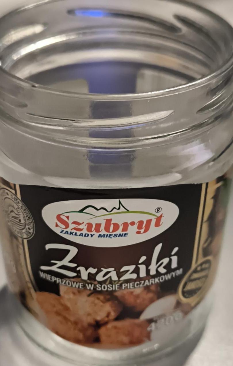 Fotografie - Zraziki wieprzowe w sosie pieczarkowym Szubryt