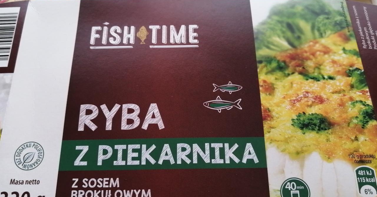 Fotografie - Ryba z piekarnika z sosem brokulowym