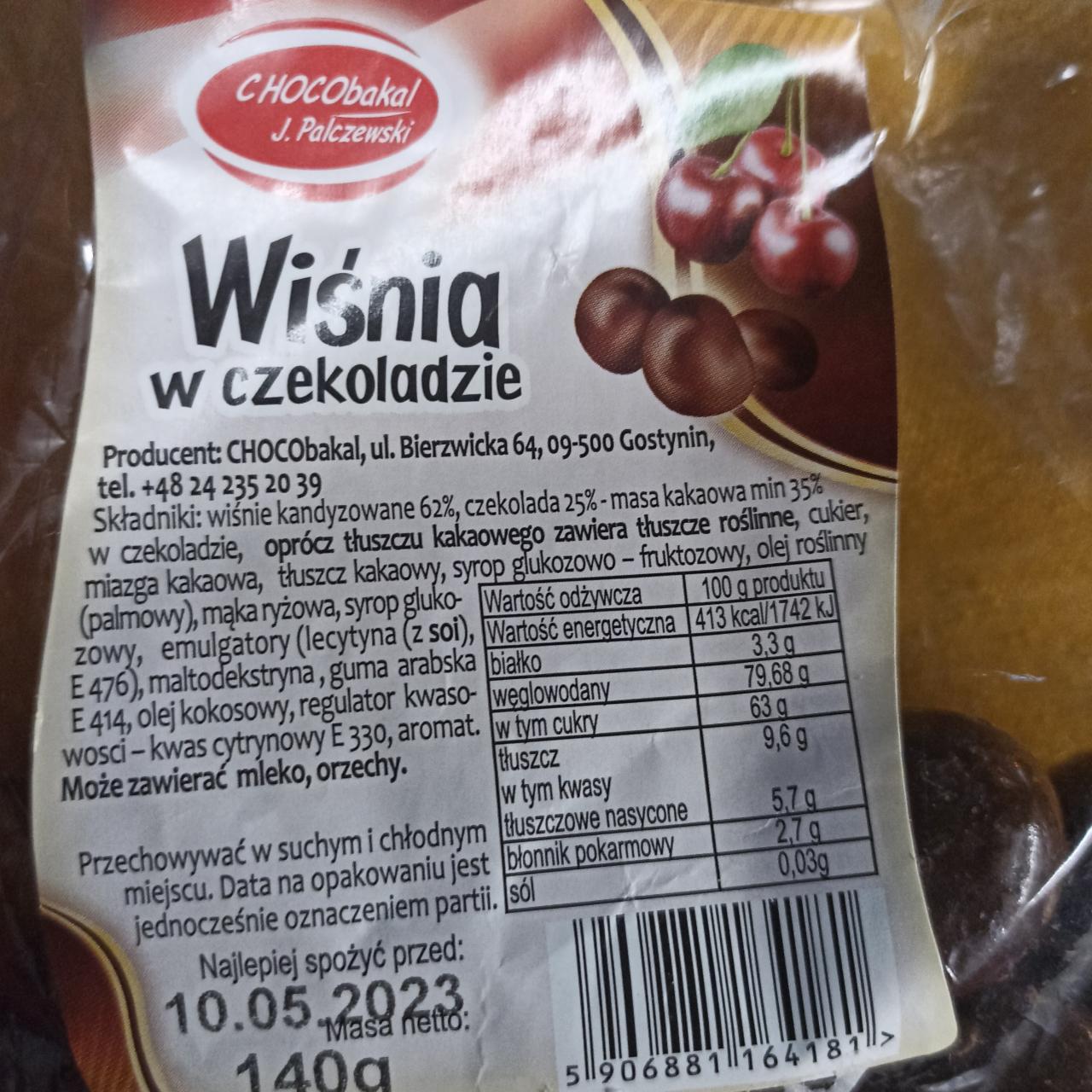 Fotografie - Wiśnia w czekoladzie Chocobakal