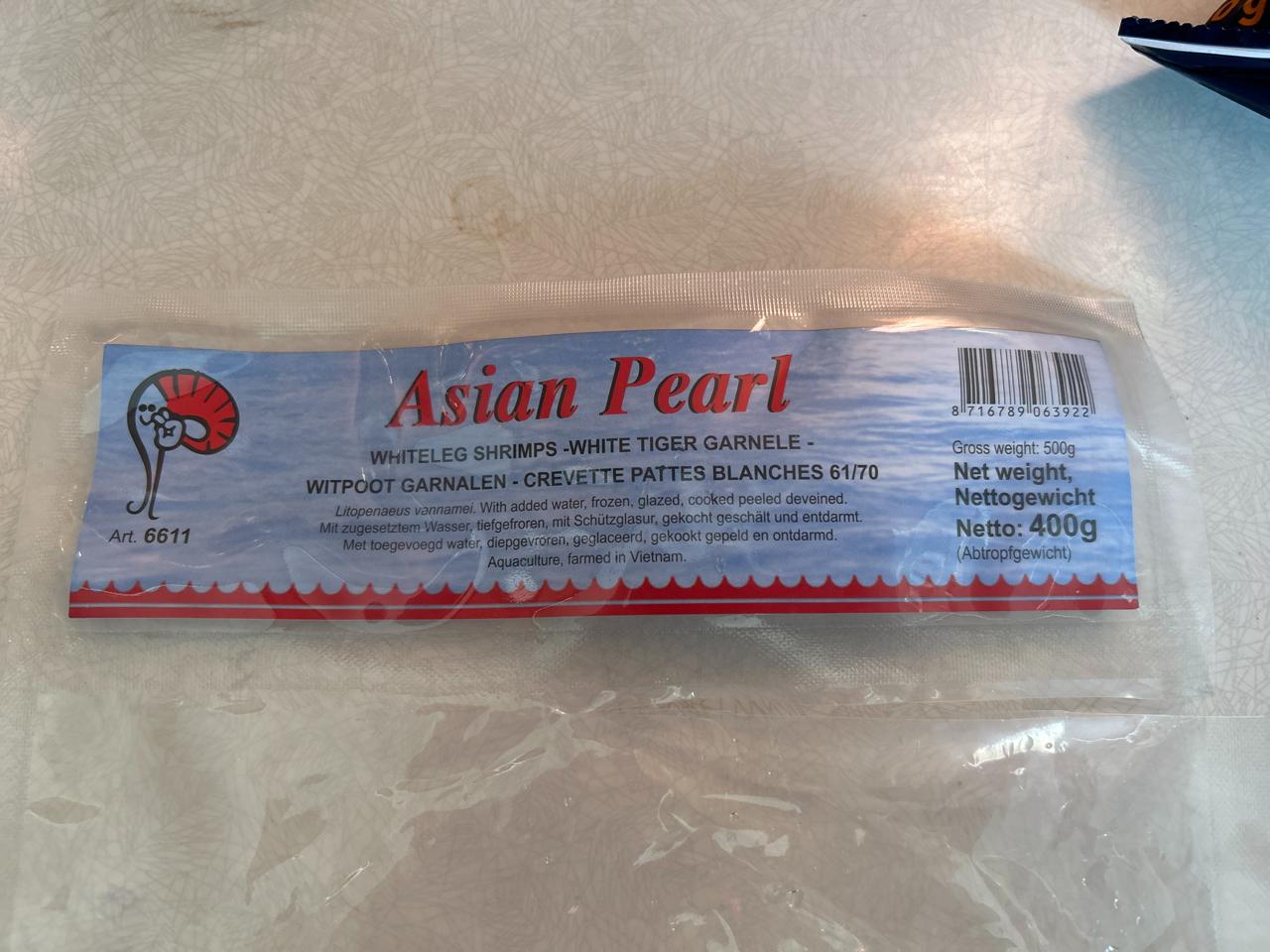 Fotografie - Whiteleg shrimps krevety Asian Pearl