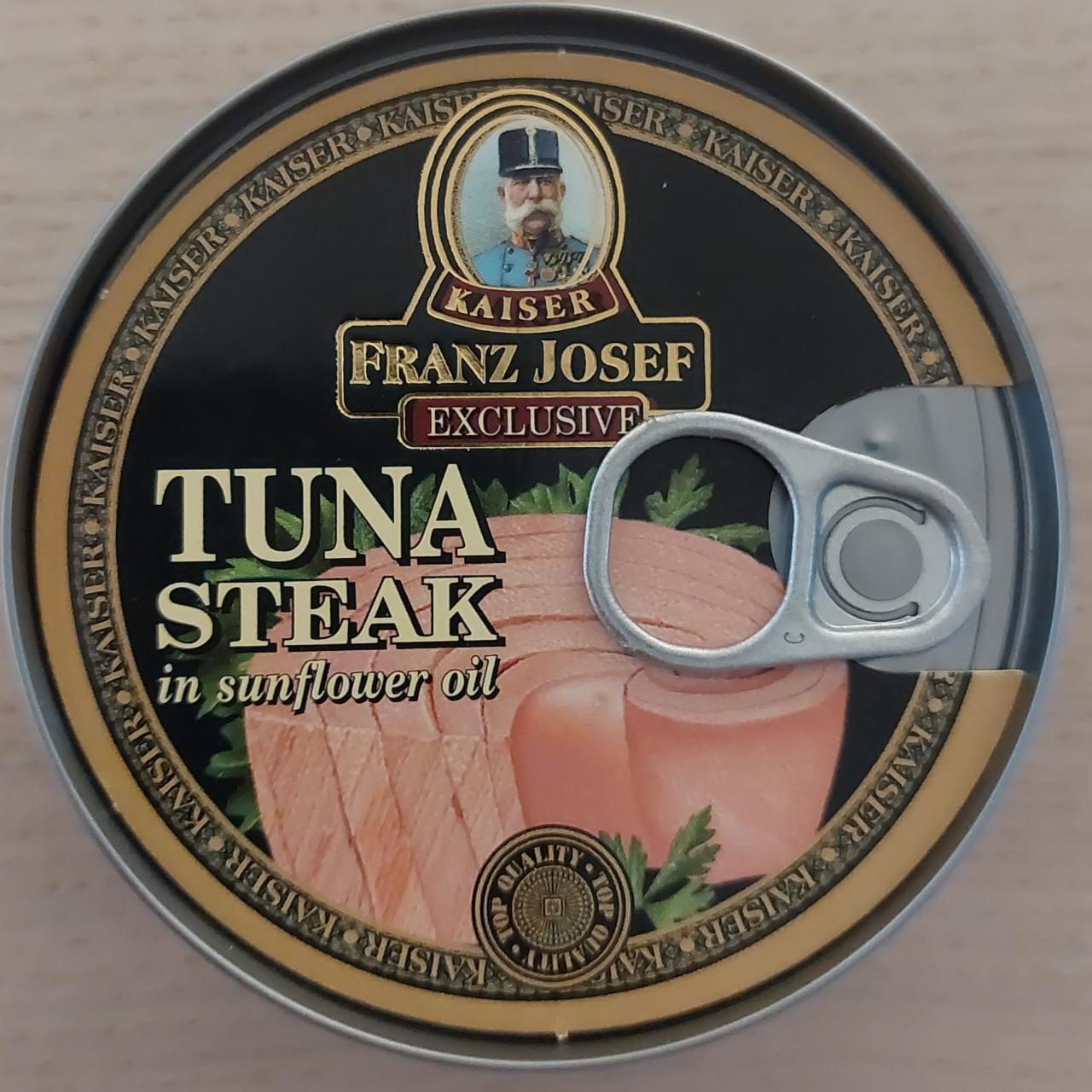 Fotografie - Tuna steak in sunflower oil Kaiser Franz Josef