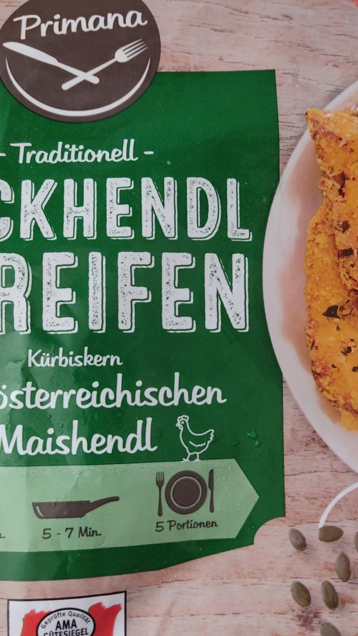 Fotografie - backhendl streifen Primana