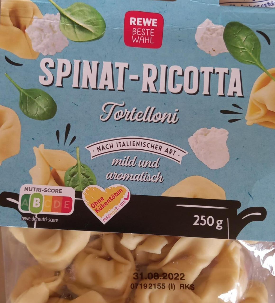 Fotografie - Spinat-Ricotta Tortelloni Rewe
