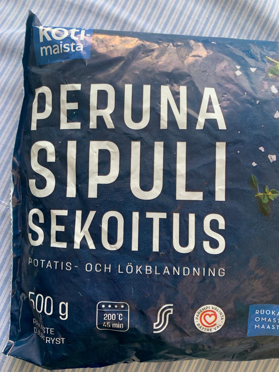Fotografie - Peruna Sipuli sekoitus Kotimaista