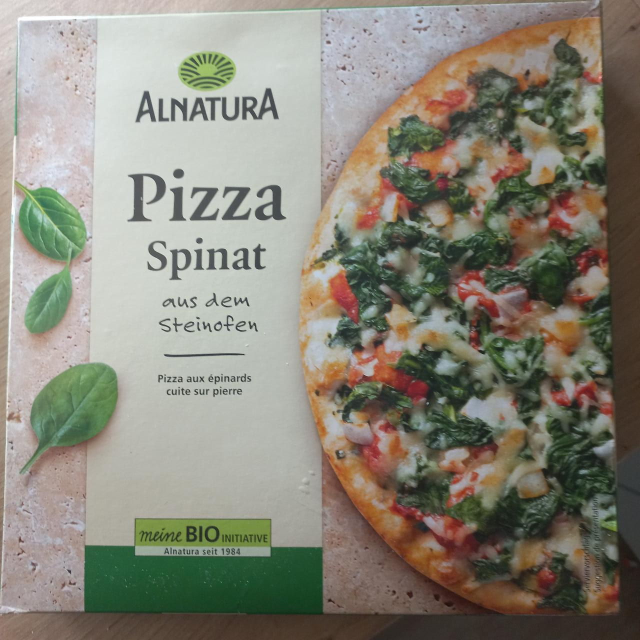 Fotografie - Pizza spinat Alnatura