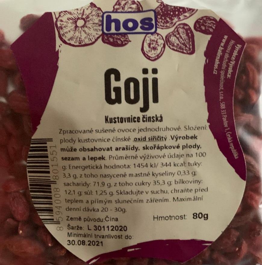Fotografie - Goji Kustovnice čínská