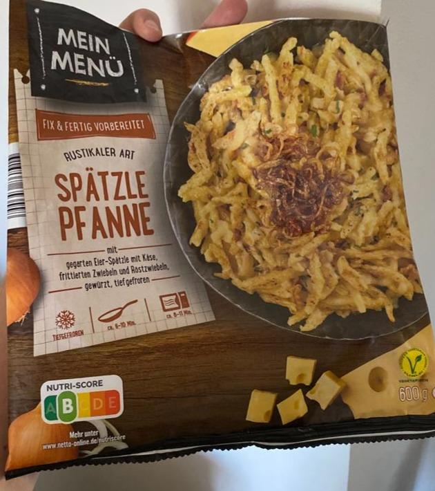 Fotografie - Spätzle pfanne mein menü