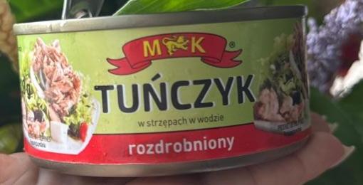 Fotografie - Tuńczyk kawałki w wodzie M&K